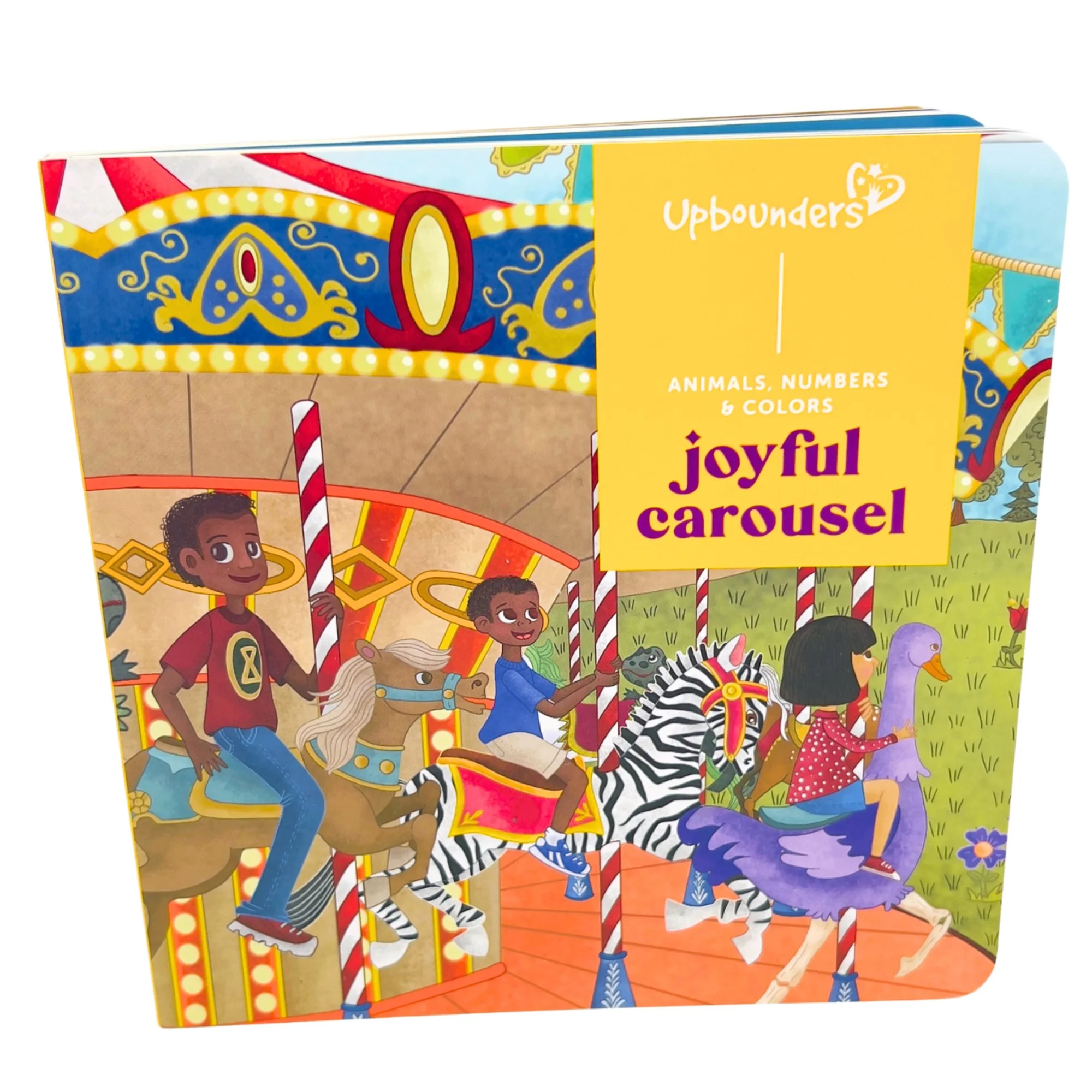 Carousel Animals, Numbers & Colors Board Book — Upbounders® by